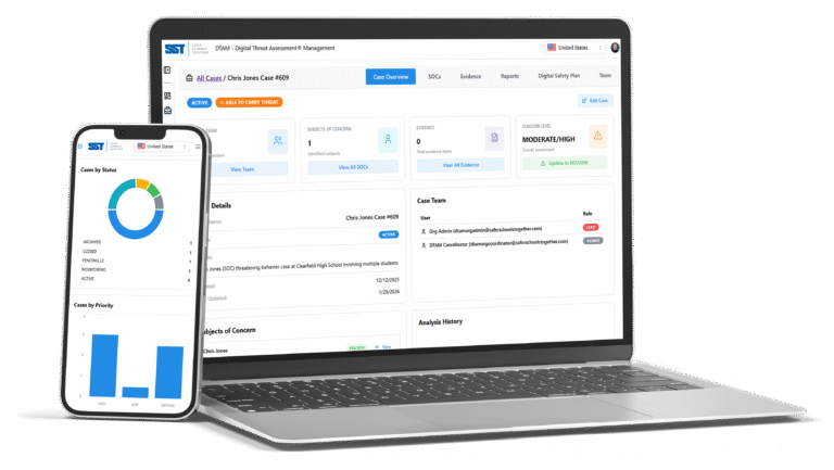 DTAM Laptop and iPhone Close-up